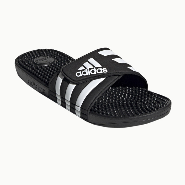 Шлепанцы ADISSAGE (RU 44 UK 11 USm 11.5 СМ 28.4; Black / White)